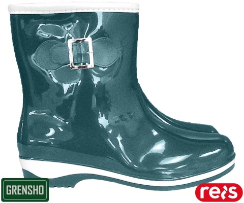 BUTY Z PCV MORNING KALOSZE DAMSKIE KRÓTKIE ZA KOSTKĘ