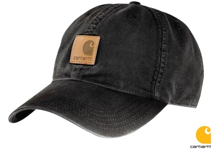CZAPKA OCHRONNA Carhartt Odessa CAP W ŚRODKU TAŚMA FORCE ODPROWADZAJĄCA POT WILGOĆ CZARNA