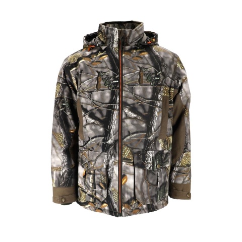 KURTKA OCHRONNA OCIEPLANA BULL IDEALNA DLA LEŚNIKÓW, RYBAKÓW I PODCZAS SURVIVALU