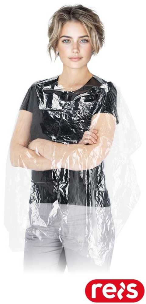 PELERYNA OCHRONNA CAPE-FOL FOLIOWA SALONY FRYZJERSKIE, 40SZT