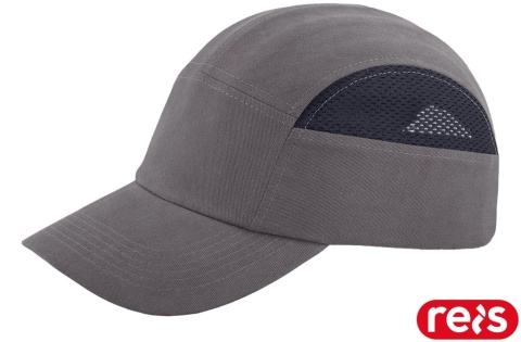 PRZEMYSŁOWY HEŁM LEKKI ANTYSKALPOWY BUMPCAPMESH WSTAWKI Z SIATKI, SKORUPA Z TWORZYWA ABS