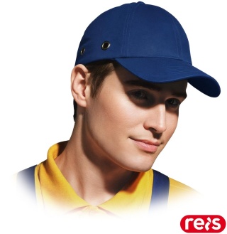 PRZEMYSŁOWY HEŁM LEKKI ANTYSKALPOWY BUMPCAP NIEBIESKI