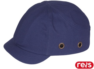 PRZEMYSŁOWY HEŁM LEKKI ANTYSKALPOWY BUMPSCAP SKORUPA Z TWORZYWA ABS, SYSTEM AMORTYZACJI