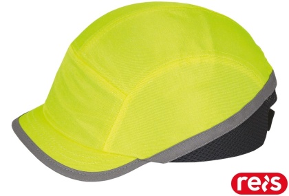 PRZEMYSŁOWY HEŁM LEKKI ANTYSKALPOWY BUMPSCAPFLUO SKORUPA Z TWORZYWA ABS, ELEMENTY ODBLASKOWE MOŻLIWOŚĆ WYJĘCIA WKŁADKI