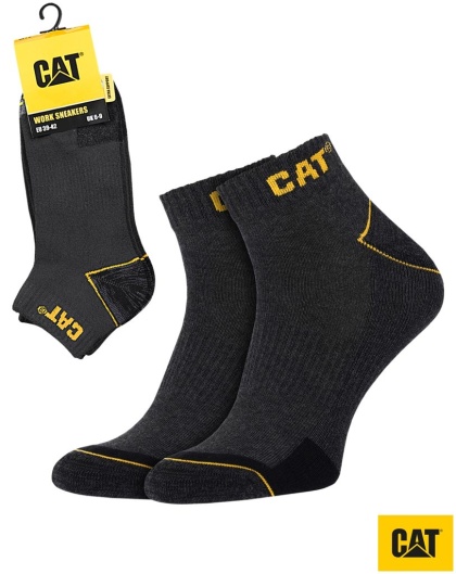 SKARPETY CAT-SOCKS-S CATERPILLAR SZARE KRÓTKIE