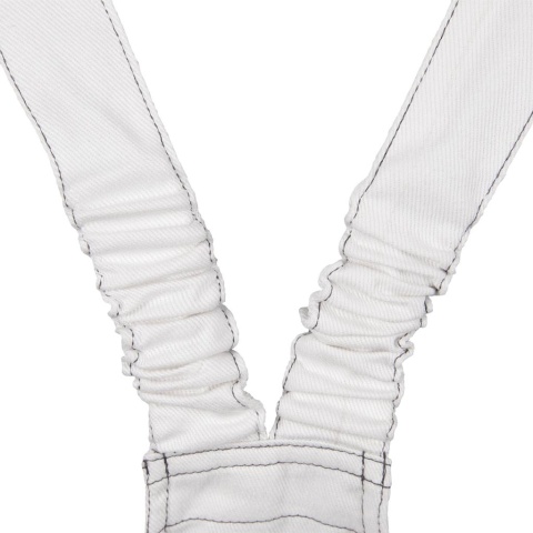 SPODNIE OCHRONNE OGRODNICZKI CORTON 100% BAWEŁNA ELEMENTY ODBLASKOWE GRANATOWO-NIEBIESKIE