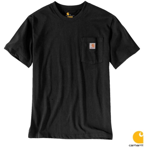 T-SHIRT MĘSKI Carhartt Workwear BAWEŁNA JERSEY, KIESZONKA