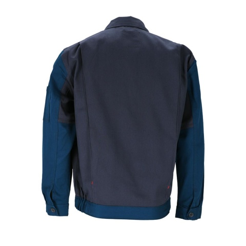 BLUZA OCHRONNA ROBOCZA BAWEŁNIANA MĘSKA BOMULL, BIAŁO-SZARA