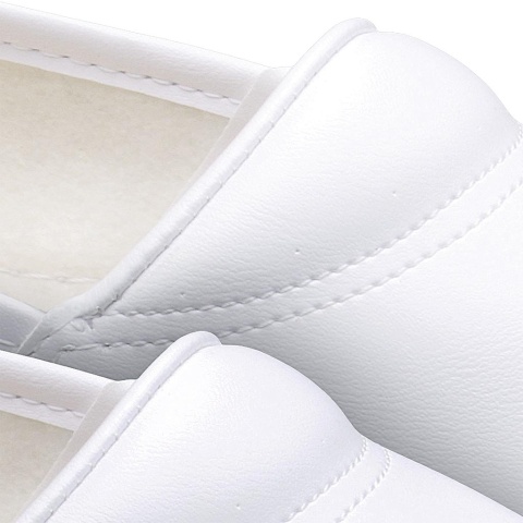 BUTY ZAWODOWE FOODM MOKASYNY BIAŁE DO PRACY W SPOŻYWCE, HACCP