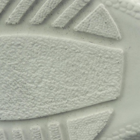 BUTY ZAWODOWE KLA3PAS, KLAPKI DAMSKIE, PROFIL ORTOPEDYCZNY, ANTYPOŚLIZGOWE, BIAŁE, TRZY PASKI