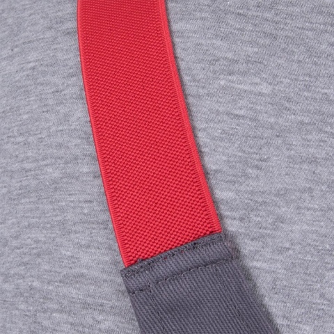 SPODNIE OCHRONNE OGRODNICZKI BAWEŁNIANE ROBOCZE SPANDEX BOMER, SZARO-GRANATOWY