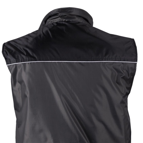 BEZRĘKAWNIK OCHRONNY OCIEPLANY MĘSKI Z KIESZENIAMI I ODBLASKAMI ARIZONA NIEBIESKO-CZARNY