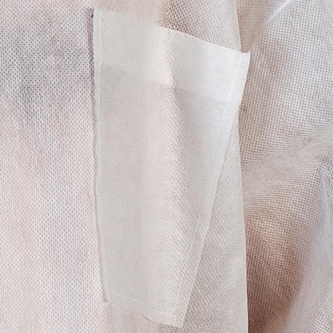 BLUZA FILS Z POLIPROPYLENU ZAPINANA NA SUWAK, ZAKŁADANA NA ODZIEŻ, OCHRONA ODZIEŻY, SPOŻYWKA, LABORATORIA