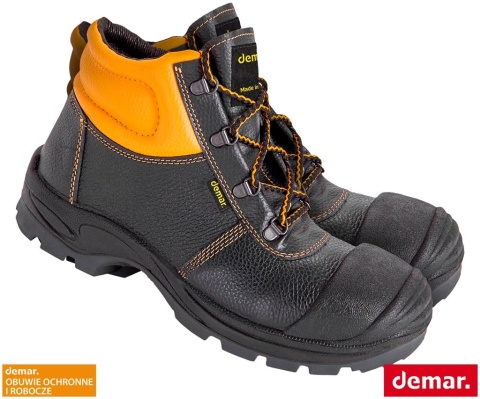 BUTY BEZPIECZNE 9002 S2, S2 SRC FO, TRZEWIKI ANTYELEKTROSTATYCZNE ZE STALOWYM PODNOSKIEM, ODPORNE NA OLEJE