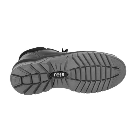 BUTY BEZPIECZNE BOLT-T, TRZEWIKI ZE SKÓRY BAWOLEJ, NADLANE GUMĄ, KWVLAROWA WKŁADKA, PODNOSEK, S1 PL SR FO