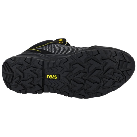 BUTY BEZPIECZNE CARBON-T, TRZEWIKI SZNUROWANE, MIKROFIBRA, KOMPOZYTOWA WKŁADKA I PODNOSEK, S3S FO SR, ODBLASKI