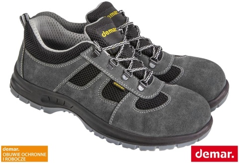 BUTY PROTON, S1 SRC FO, PÓŁBUTY WELUROWE, ANTYELEKTROSTATYCZNE, ODPORNE NA OLEJE, BENZYNĘ