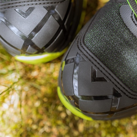 BUTY BEZPIECZNE TANG, PÓŁBUTY SZNUROWANE, S1 PS SR, KEVLAROWA WKŁADKA, PODNOSEK