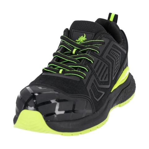 BUTY BEZPIECZNE TANG, PÓŁBUTY SZNUROWANE, S1 PS SR, KEVLAROWA WKŁADKA, PODNOSEK