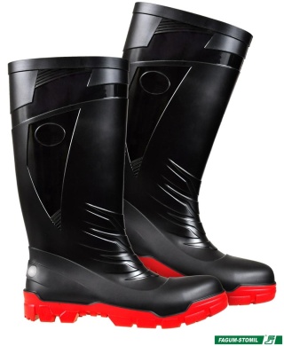 BUTY BEZPIECZNE TERMINATOR S5 SRC GUMOWCE ANTYBAKTERYJNE, DO PRACY W KOPALNI