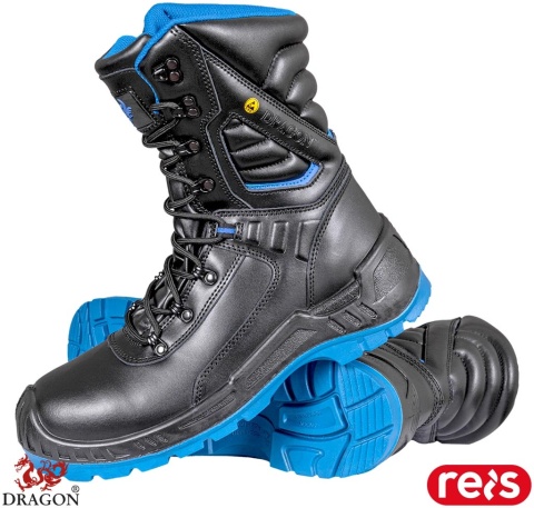 BUTY BEZPIECZNE TITAN-GEDON, TRZEWIKI SZNUROWANE, S3 SRC, KOMPOZYTOWY PODNOSEK