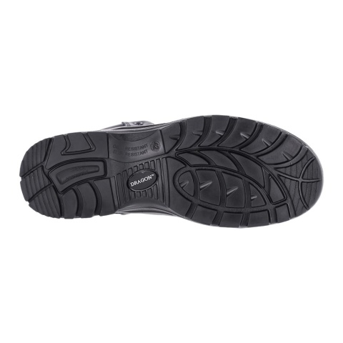 BUTY BEZPIECZNE TITAN-HARX, TRZEWIKI Z KEVLAROWĄ WKŁADKĄ, ANTYELEKTROSTATYCZNE, KOMPOZYTOWY PODNOSEK, WZMOCNIONE NA CZUBKU