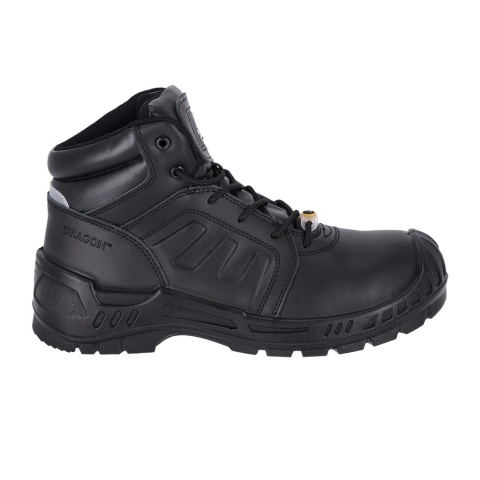 BUTY BEZPIECZNE TITAN-HARX, TRZEWIKI Z KEVLAROWĄ WKŁADKĄ, ANTYELEKTROSTATYCZNE, KOMPOZYTOWY PODNOSEK, WZMOCNIONE NA CZUBKU