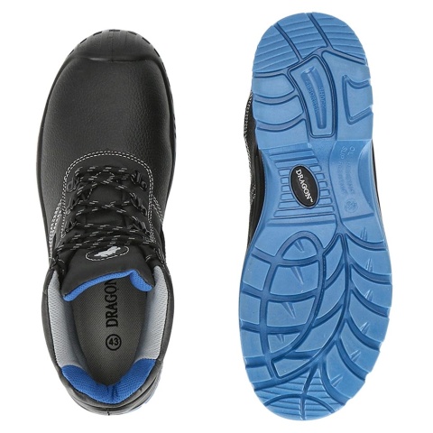 BUTY BEZPIECZNE TITANBLUE_T TRZEWIKI, S3 SRC, KOMPOZYTOWY PODNOSEK, GUMA NA CZUBKU BUTA