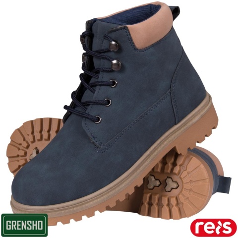 BUTY TYPU TRZEWIK SZNUROWANE ORTEN GRANTOWE