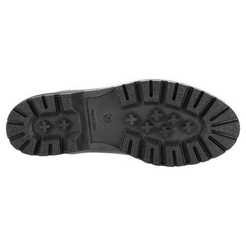 BUTY Z PCV GRACE KALOSZE KRÓTKIE SZTYBLETY DAMSKIE Z DZIANINOWĄ WSTAWKĄ