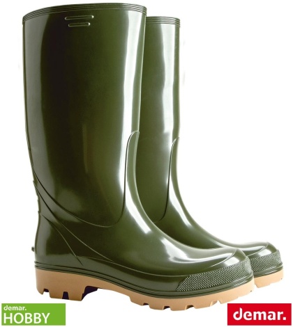 BUTY ZAWODOWE GRANDER WYSOKIE MĘSKIE KALOSZE, OB SRA, ZIELONE