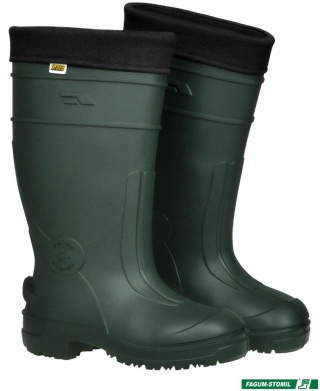 BUTY ZAWODOWE MONSTER 56511 ANTYPOŚLIZGOWE GUMOWCE, LEKKIE, ZE SKARPETĄ