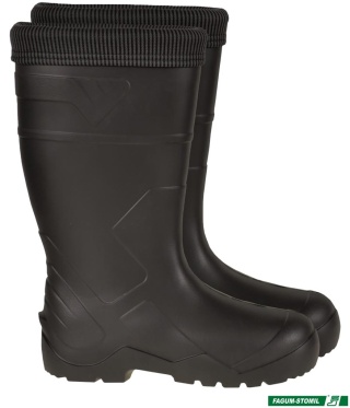 BUTY ZAWODOWE NAPOLI KALOSZE MĘSKIE, OCIEPLACZ, DO PORAC W OGRODZIE, CZARNE