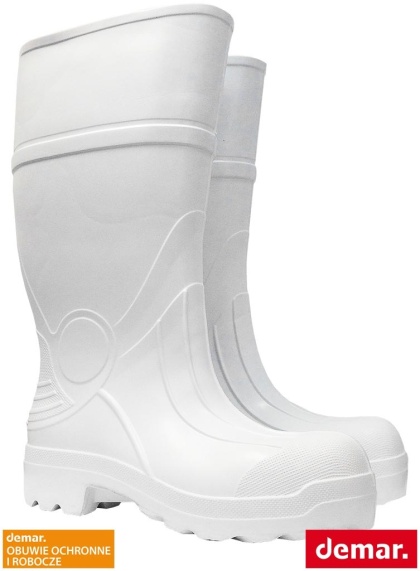 BUTY ZAWODOWE PREDATOR, KALOSZE TERMOIZOLACYJNE Z WYMIENNYM WKŁADEM OCIEPLAJĄCYM BIAŁE