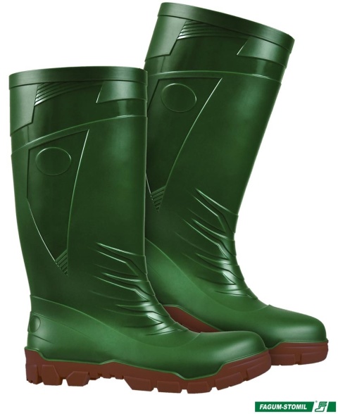 BUTY ZAWODOWE TERMINATOR, OB FO SRC, GUMOWCE PCV ANTYBAKTERYJNE