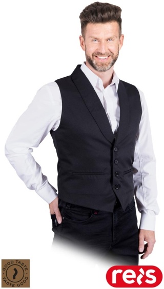 KAMIZELKA MĘSKA ADORNO, IDEALNA DLA KELNERÓW