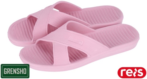 KLAPKI SPORT KĄPIELOWE NA BASEN RÓŻOWE