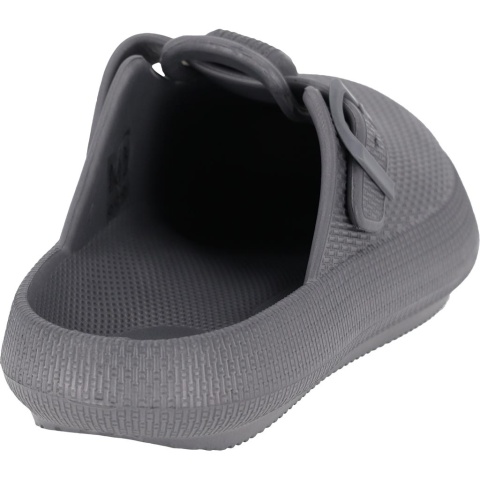 KLAPKI TEX Z TWORZYWA, WYPROFILOWANA PODESZWA SZARE