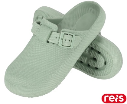 KLAPKI TEX Z TWORZYWA, WYPROFILOWANA PODESZWA MIĘTOWE