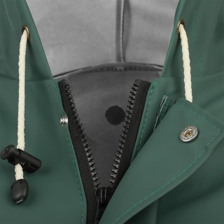 KURTKA WODOOCHRONNA 616, ŚCIĄGACZE WIATROŁAPY, KAPTUR, KIESZENIE