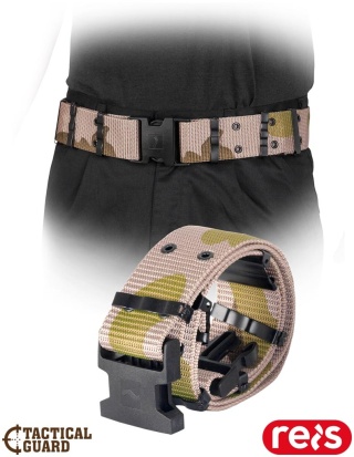 PASEK TACTIC DO SPODNI, MILITARNY, MORO BEŻOWE