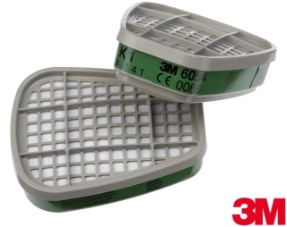 POCHŁANIACZ PRZECIW AMONIAKU I INNYCH GAZÓW DO MASEK I PÓŁMASEK 3M-MAS-6000, 3M-MAS-F-6000, 8SZT