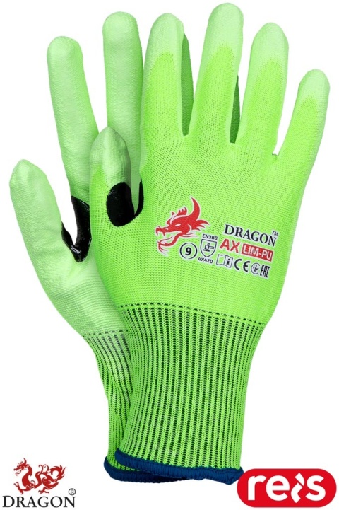 RĘKAWICE OCHRONNE AXLIM-PU 12par