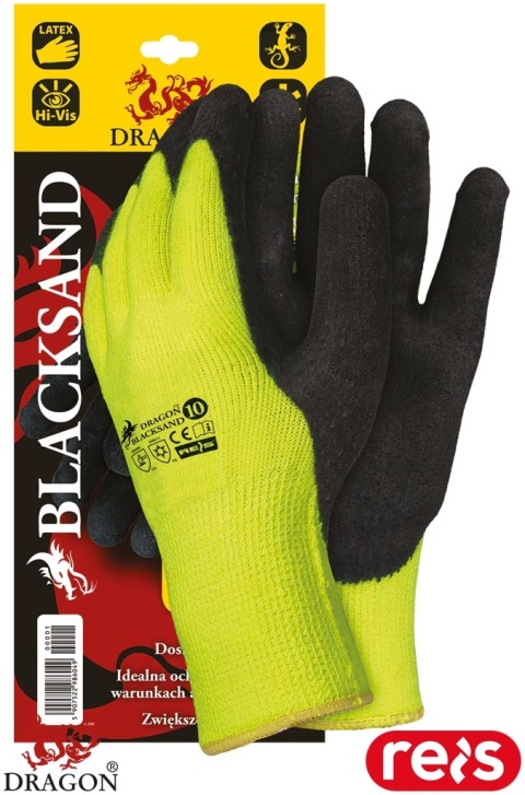 RĘKAWICE OCHRONNE BLACKSAND 12par