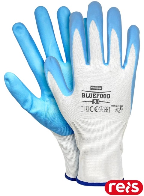 RĘKAWICE OCHRONNE BLUEFOOD 12par