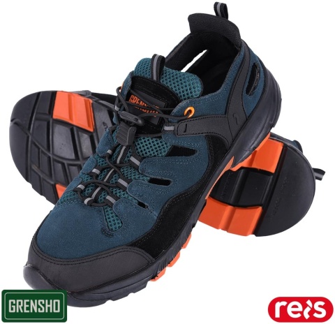 SANDAŁY ZABUDOWANE DEEP MĘSKE, PODESZWA Z GUMY, REGULACJA ZA POMOCĄ TROCZKÓW