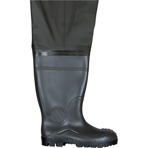 SPODNIOBUTY MAX S5, S5 SRC, WKŁADKA ANTYPRZEBICIOWA, WZMOCNIONE KOLANA, SZELKI