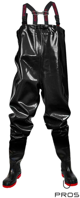 SPODNIOBUTY STRONG WODOCHRONNE, OB FO E SRC, WBUDOWANE KALOSZE, NA SZELKACH, ZGRZEWANE SZWY