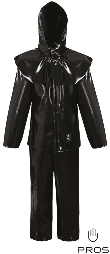 UBRANIE KWASOŁUGOOCHRONNE DO KONTAKTU Z SUBSTANCJAMI CHEMICZNYMI, ODPORNE NA WIATR, WODĘ, DESZCZ