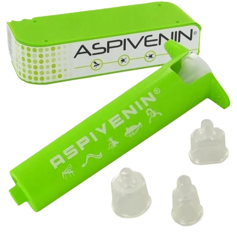 POMPKA SSĄCA DO USUWANIA JADÓW I TOKSYN, ASPIVENIN, DODATKOWE WYPOSAŻENIE APTECZKI